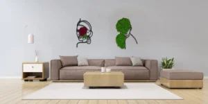 Жіночий портрет з моху – Таємнича жінка